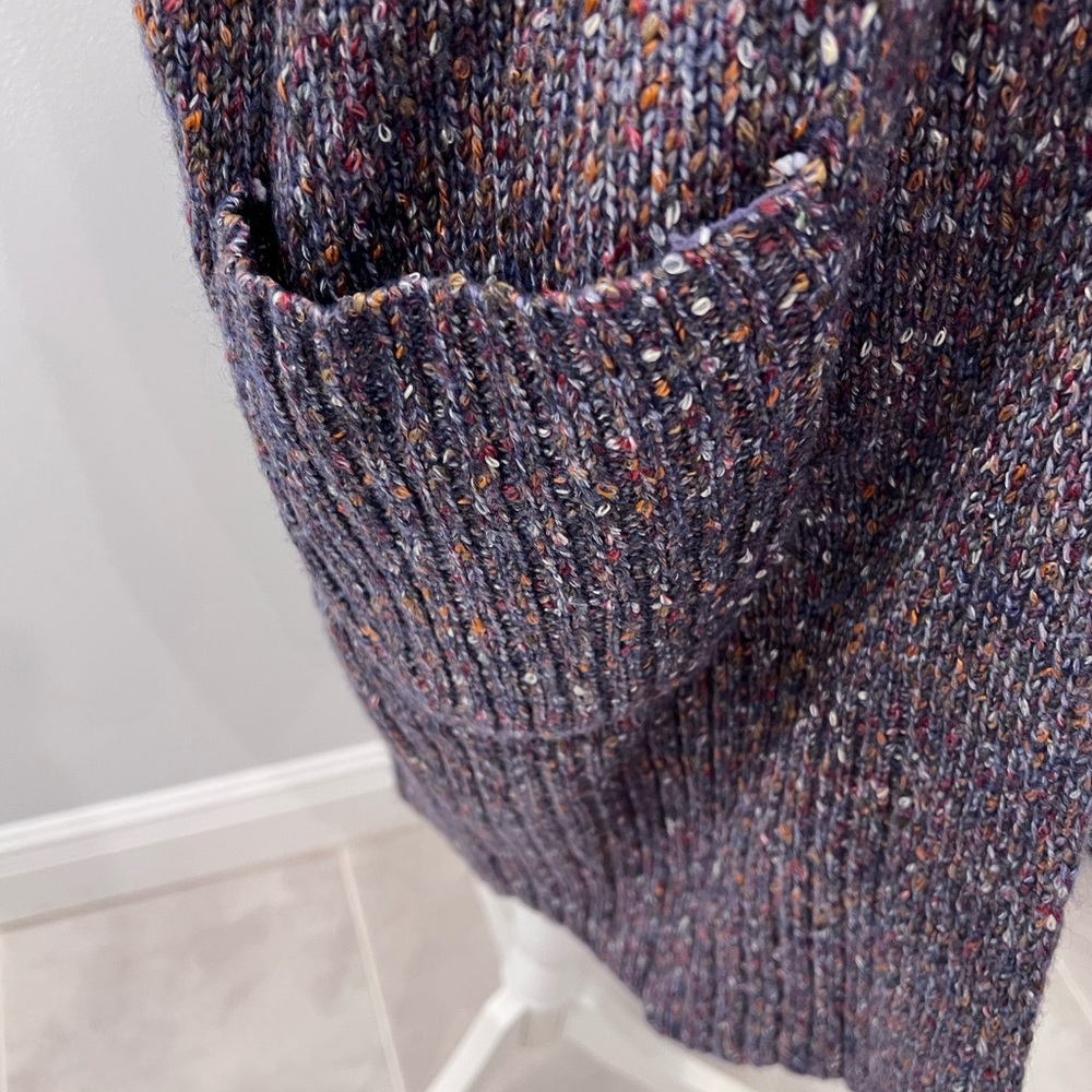 Women's Multicolor Knit Cardigan - Picture 3 of 5